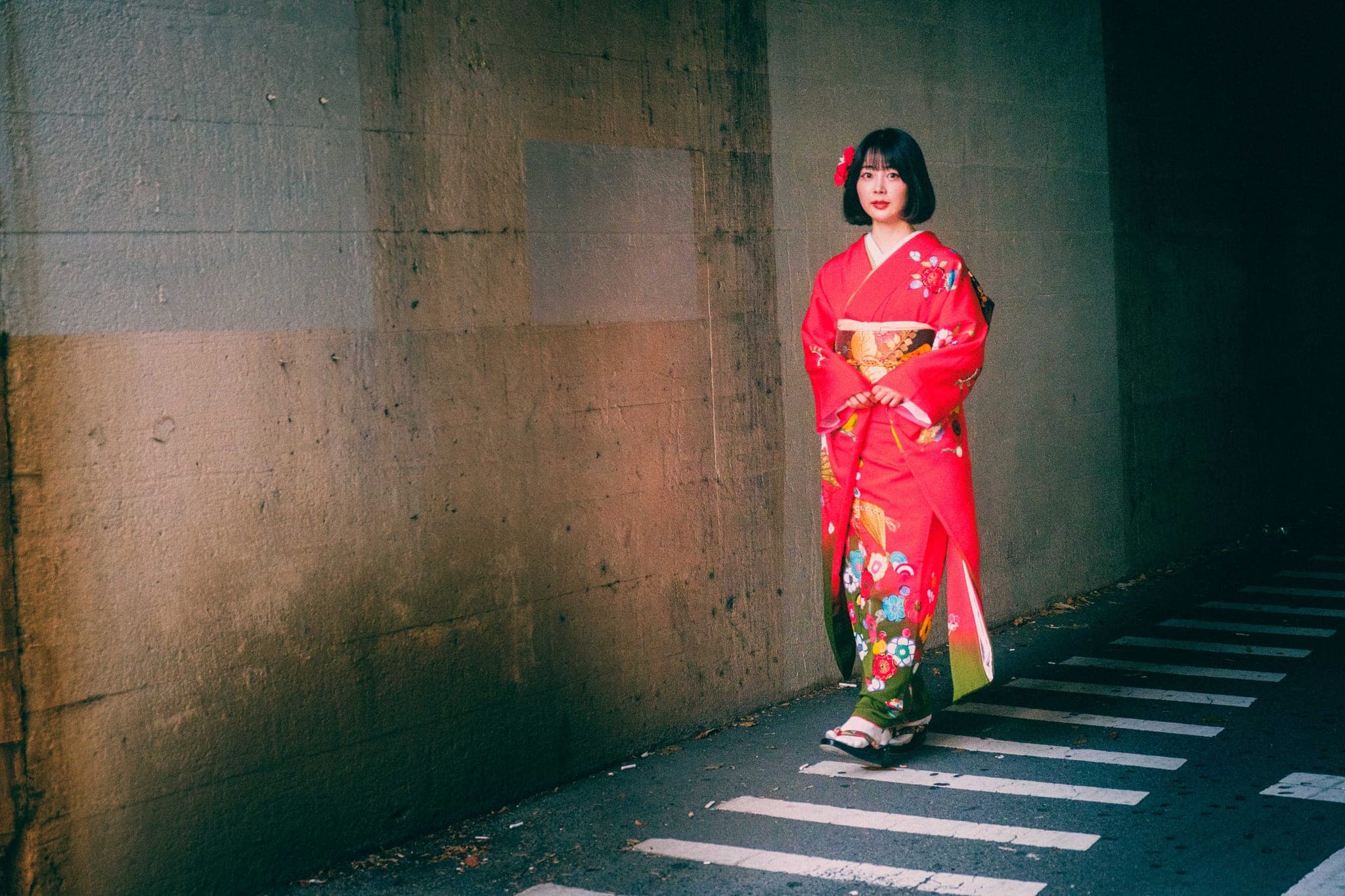Kimono portrait in Osaka · Kansai Snaps
