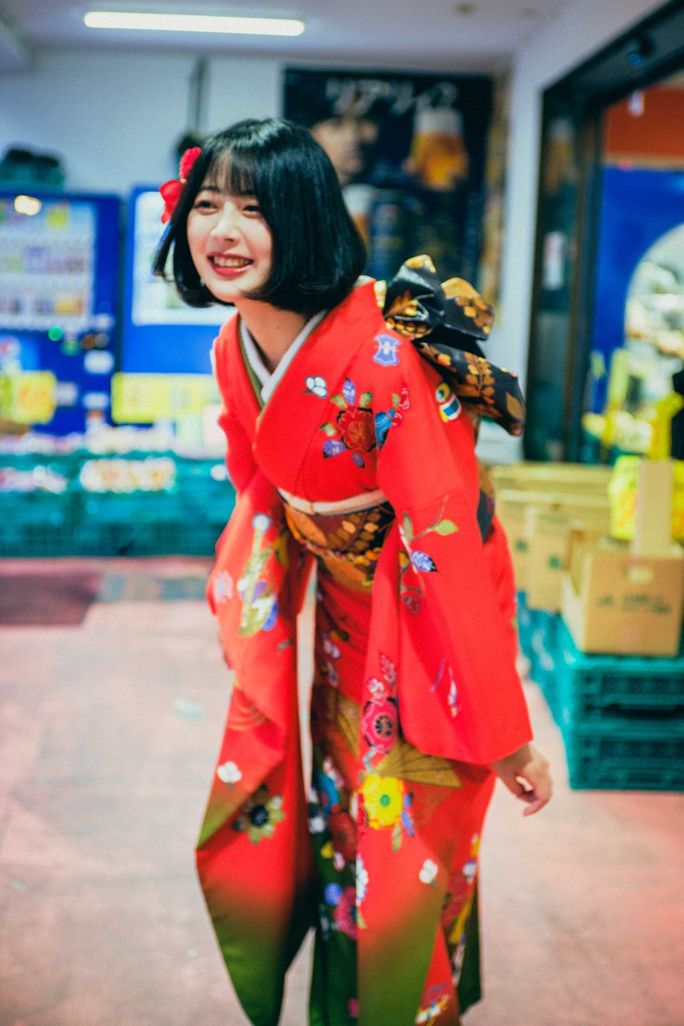 Kimono portrait in Osaka · Kansai Snaps
