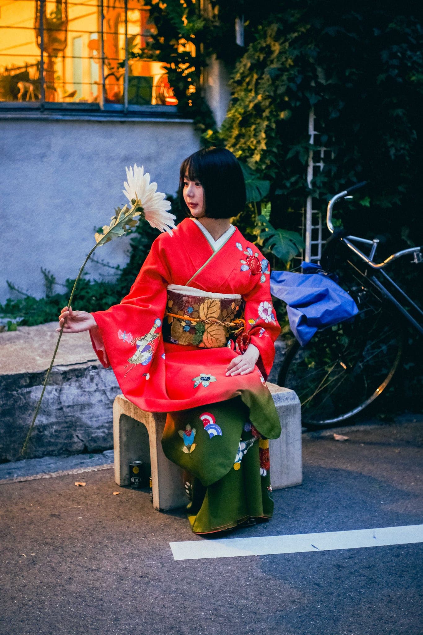 Kimono portrait in Osaka · Kansai Snaps