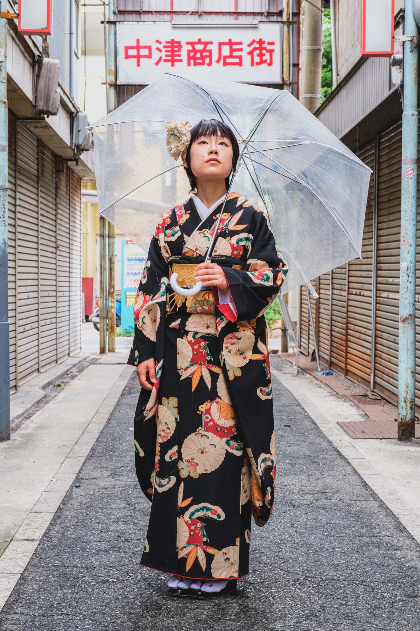 Kimono portrait in Osaka · Kansai Snaps