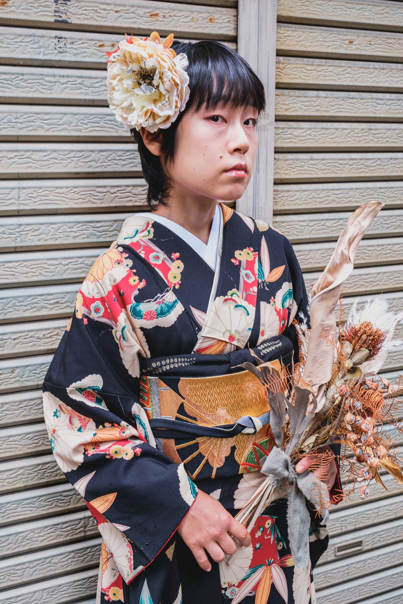 Kimono portrait in Osaka · Kansai Snaps