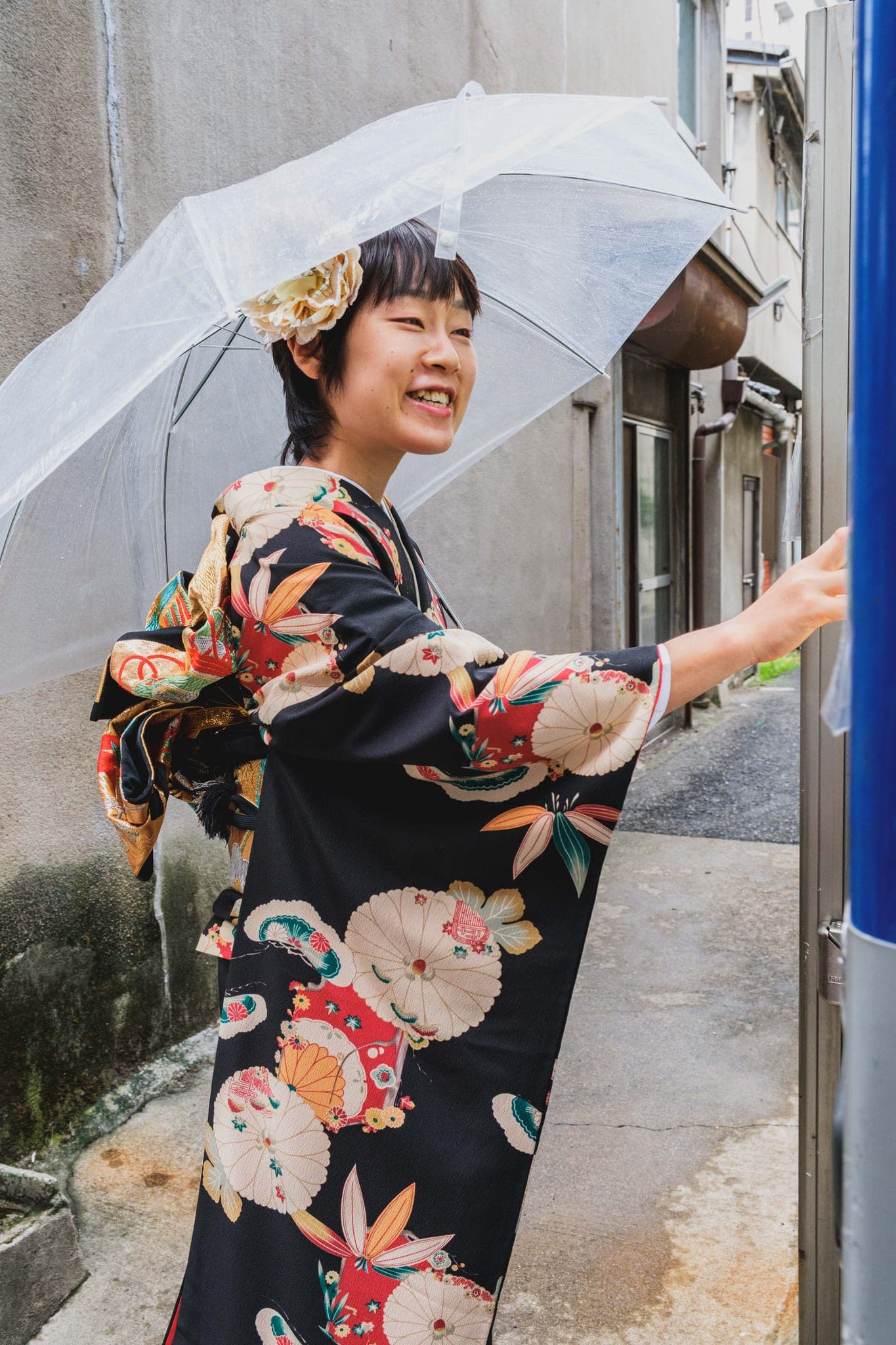 Kimono portrait in Osaka · Kansai Snaps