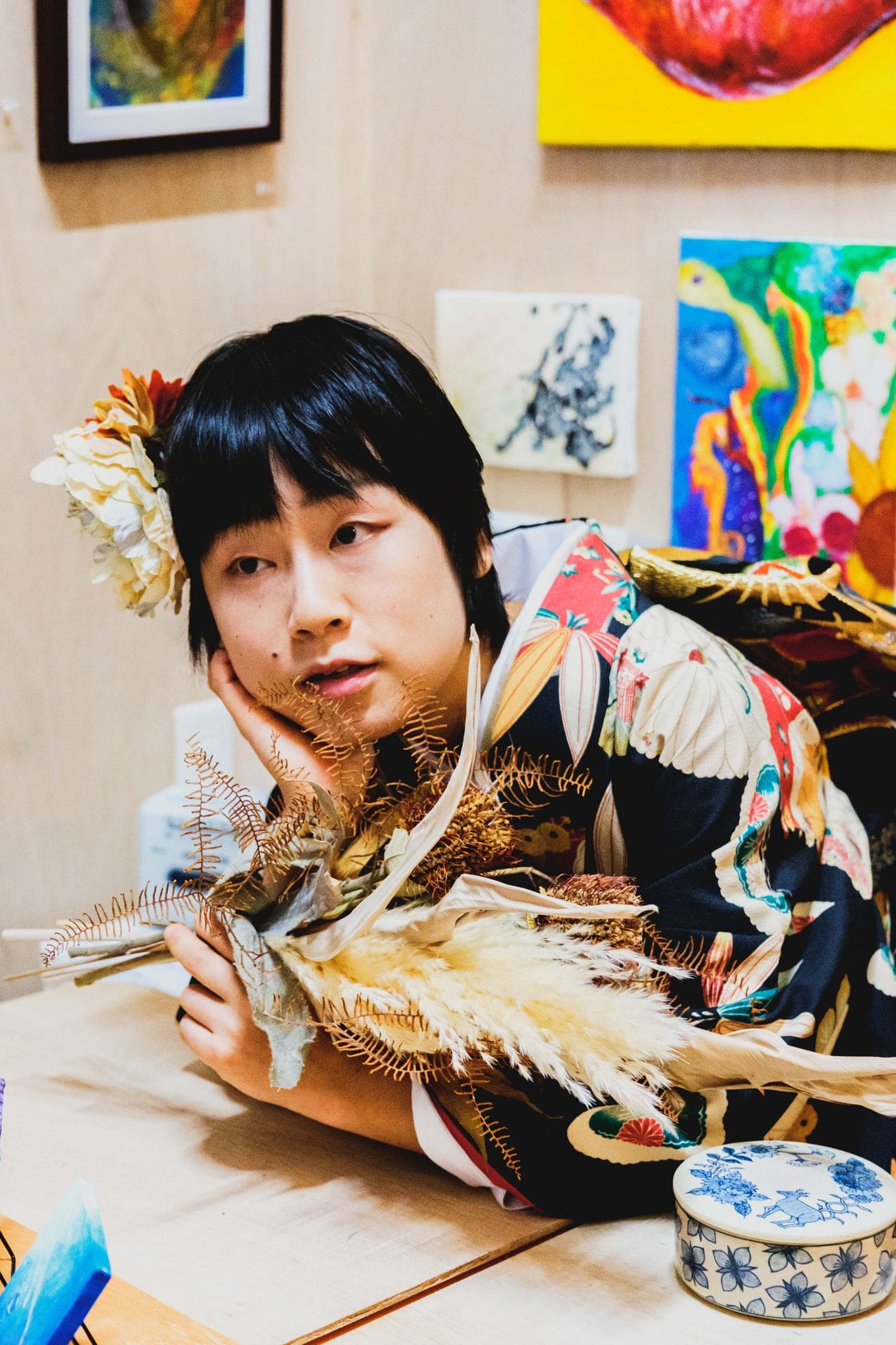 Kimono portrait in Osaka · Kansai Snaps