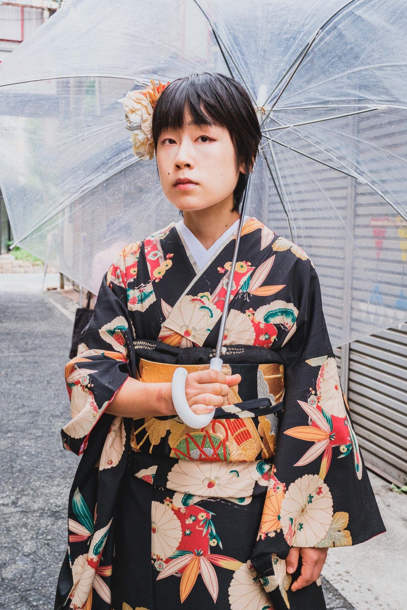 Kimono portrait in Osaka · Kansai Snaps
