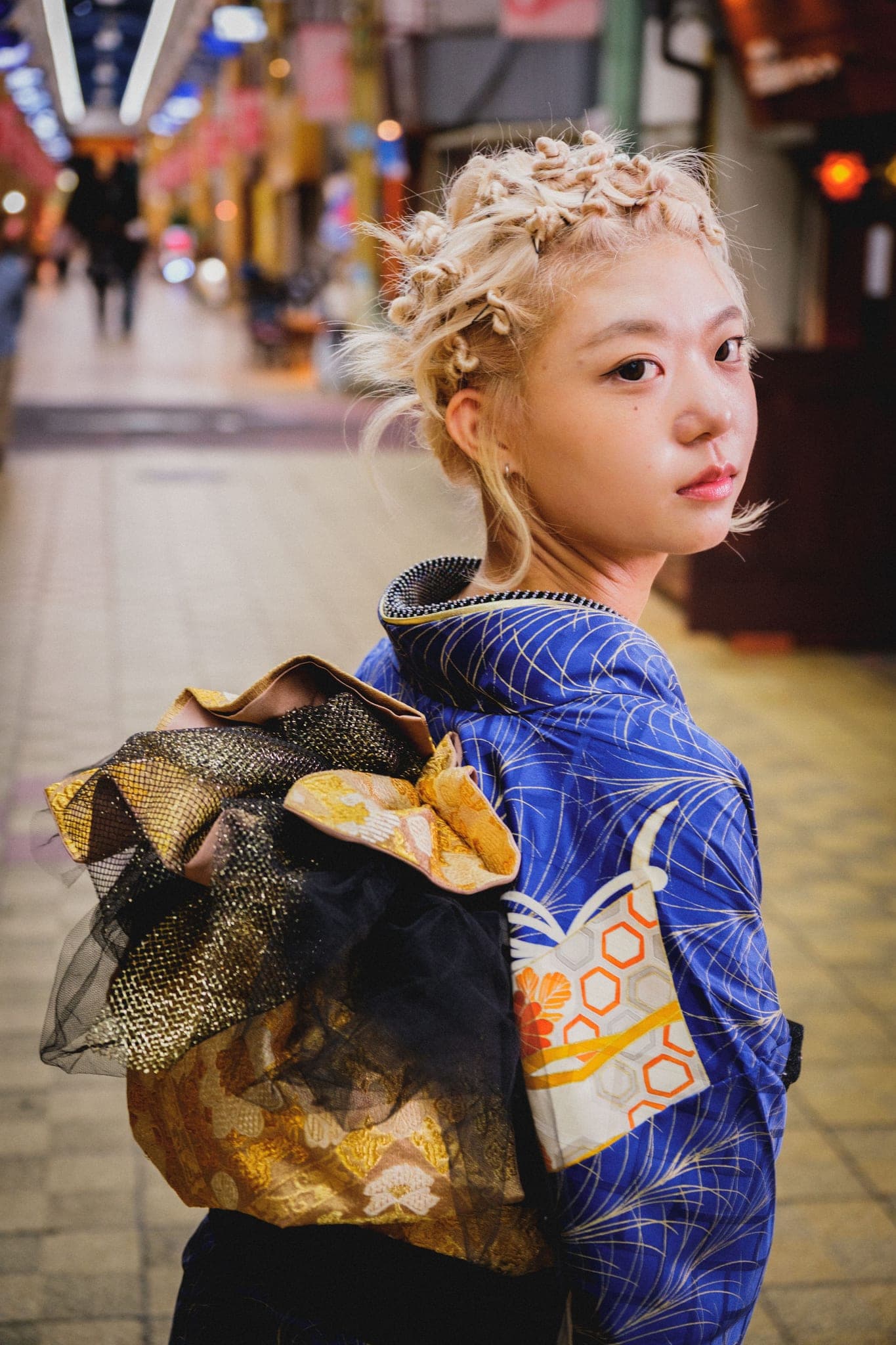 Kimono portrait in Osaka · Kansai Snaps