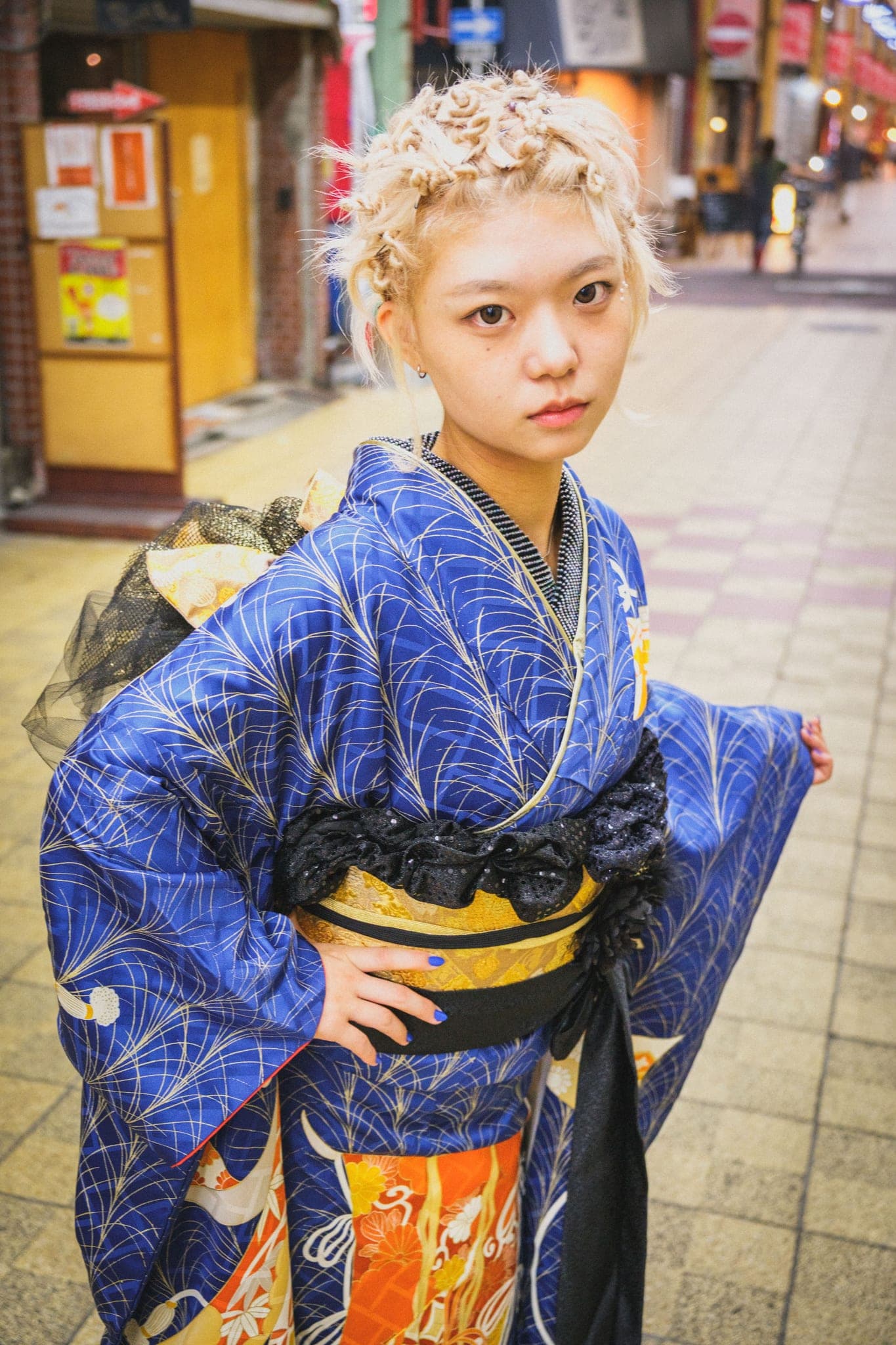 Kimono portrait in Osaka · Kansai Snaps