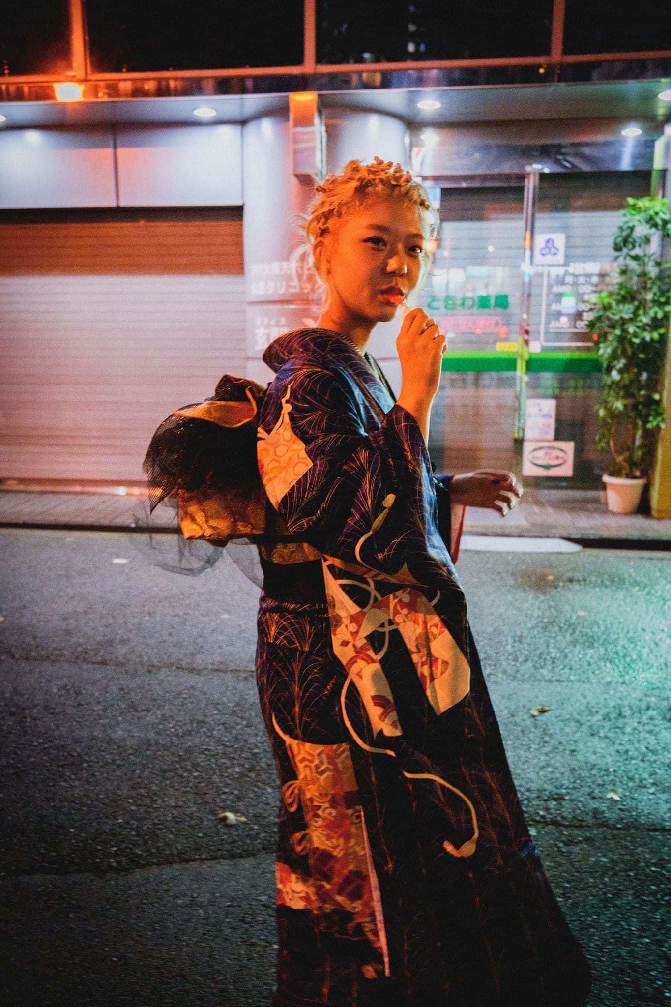 Kimono portrait in Osaka · Kansai Snaps