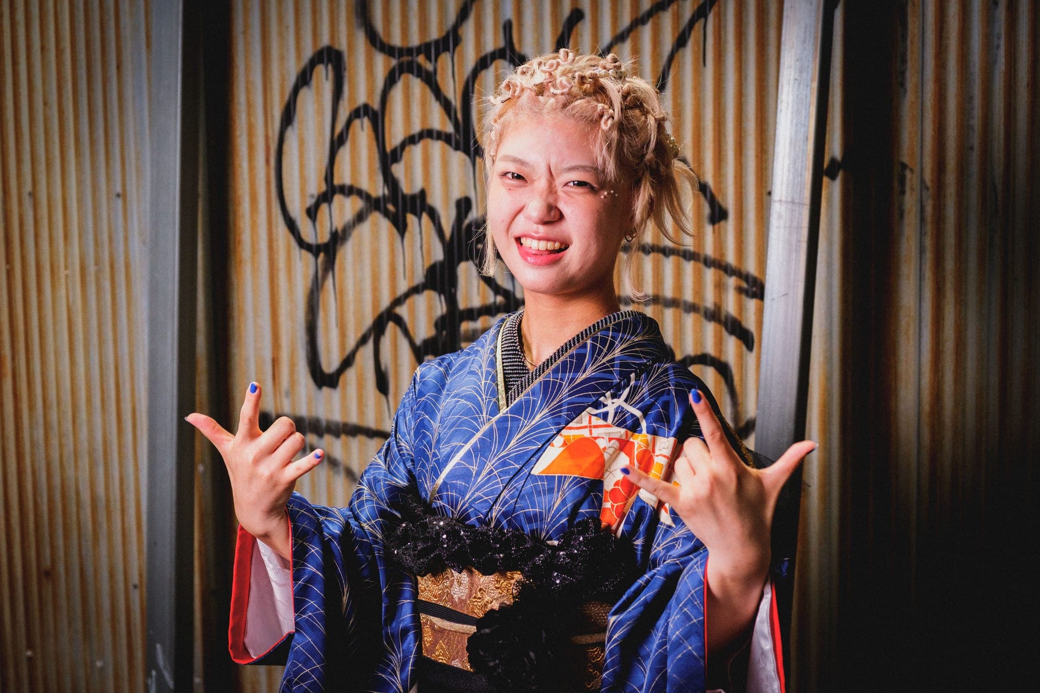 Kimono portrait in Osaka · Kansai Snaps