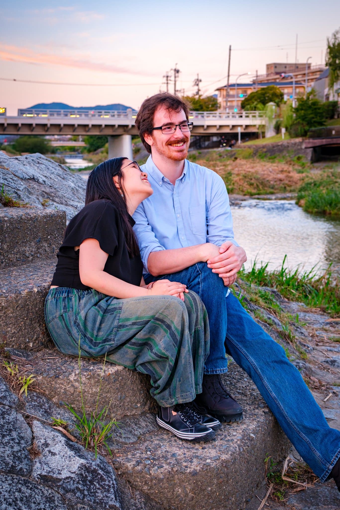 Couple portrait in Osaka · Kansai Snaps
