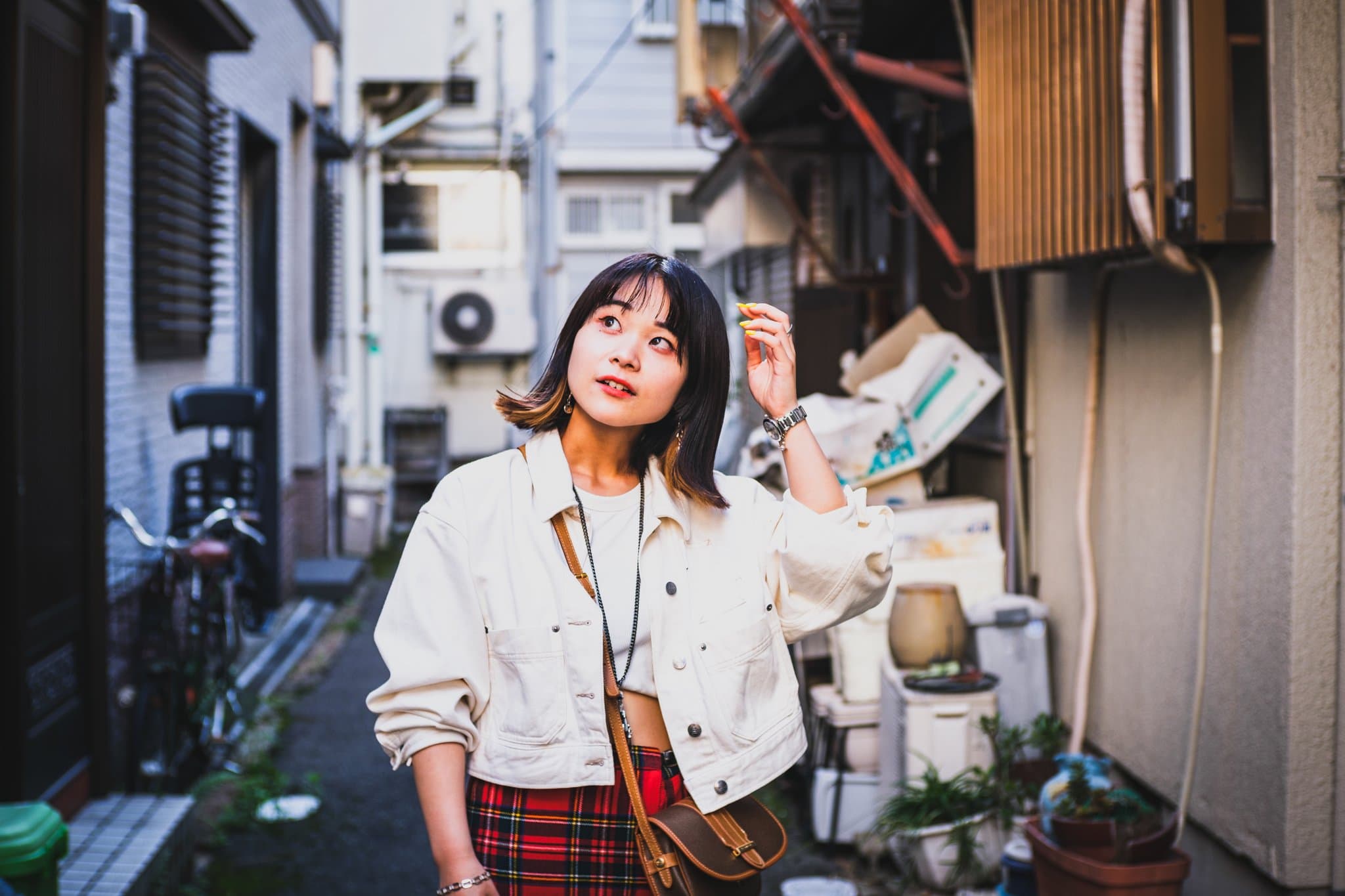 大阪・谷町でのポートレート撮影|Kansai Snaps